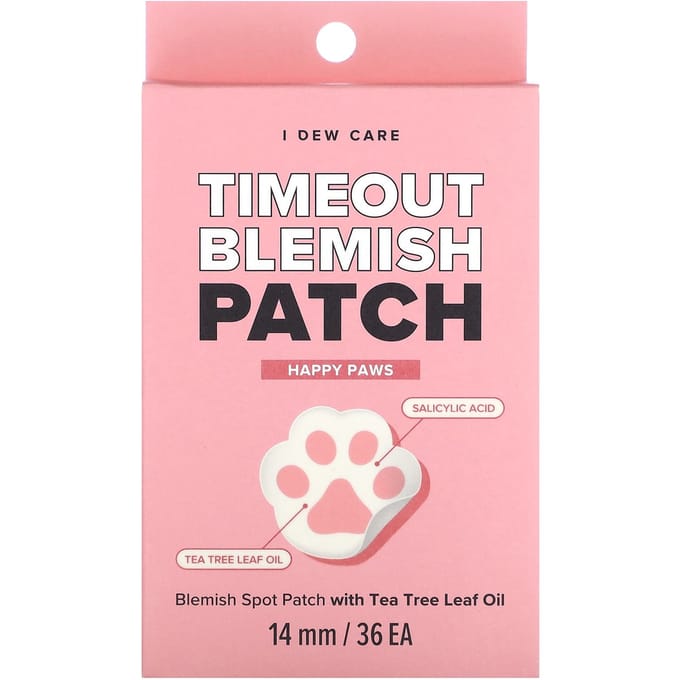 I Dew Care, Time Out Blemish Patch, Happy Four, 36 Patch