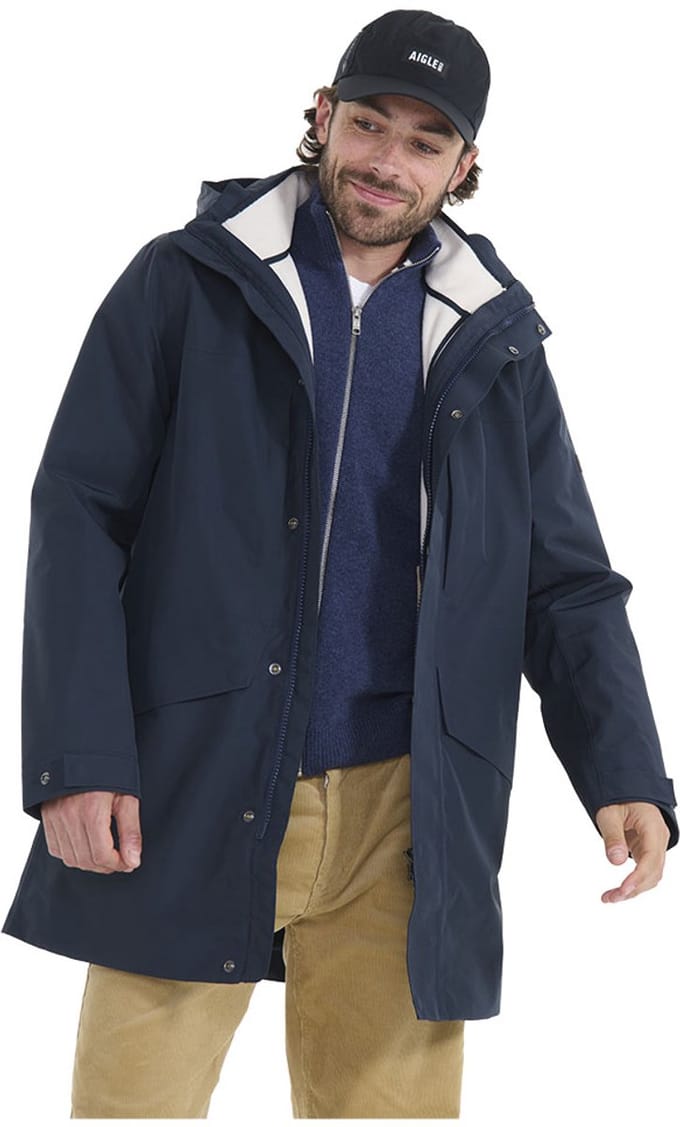 Aigle Aiw24mout004 Gore-tex® Jas Blauw 2XL Man