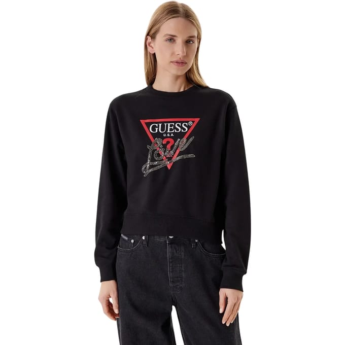 Dames sweatshirt Guess Studded Love