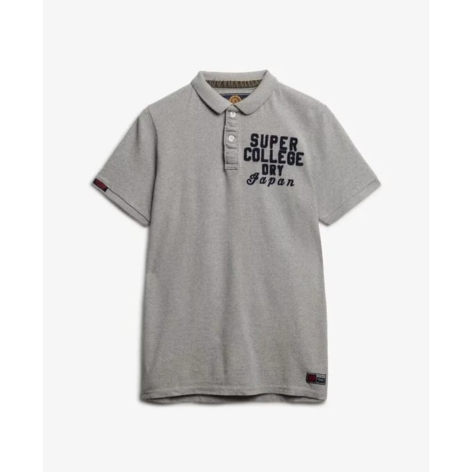 Superdry Vintage Athletic Polo Heren - Maat L