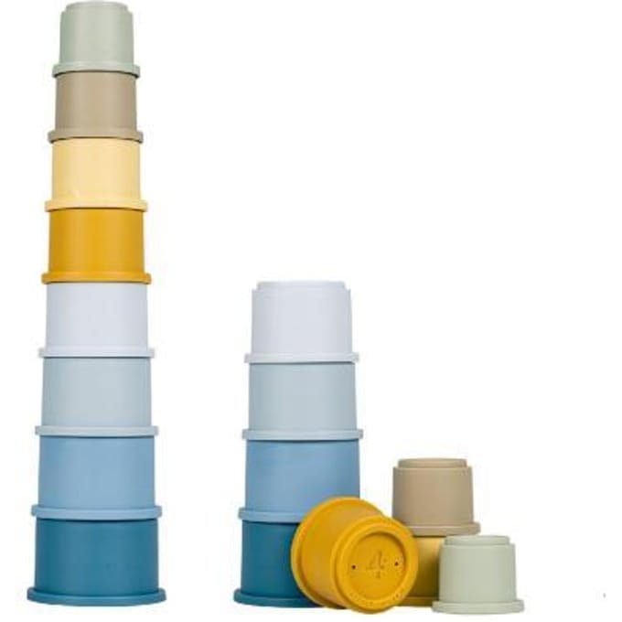 Little Dutch Stapelbekers blauw Interactief speelgoed