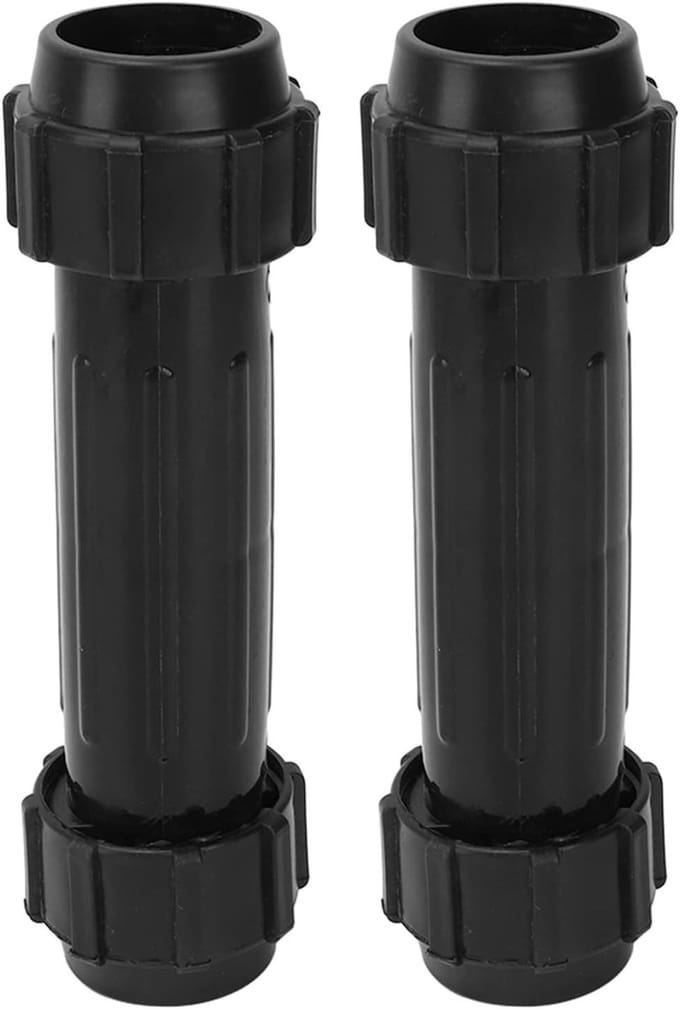 Kayak Paddle Connector Set van 2, Plastic Oar Shaft Connectors voor Opblaasbare Boten en Stand Up Paddles