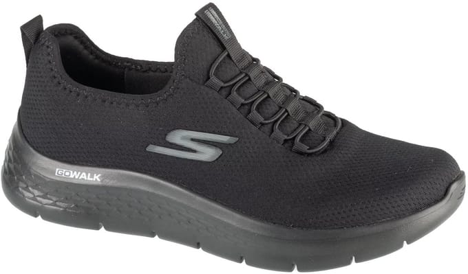 Skechers Slip-ins Go Walk Flex - Yael - Dames Instappers - Zwart