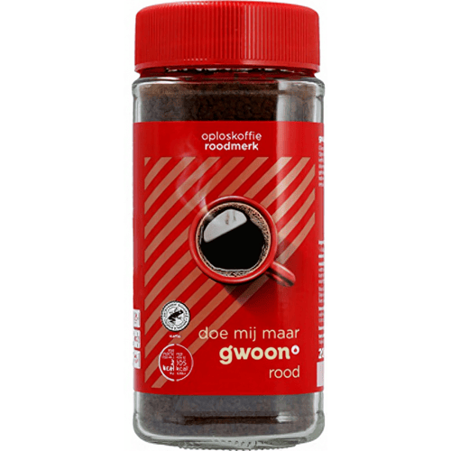 G'woon Instant Rode Koffie - 200 g
