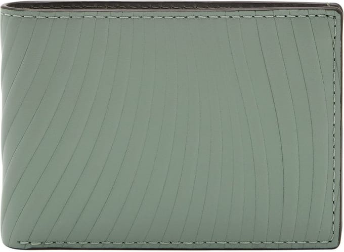 FOSSIL Portemonnee Bronson FPW Bifold Wallet Sage Groene