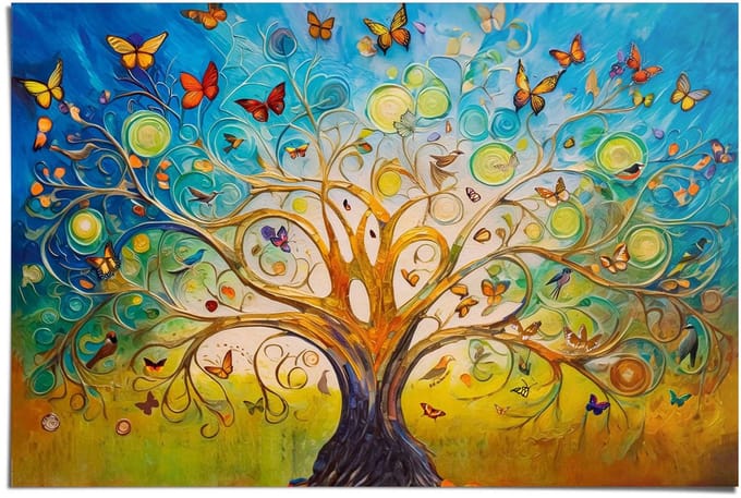 Poster Boom des levens - 61 x 91,5 - Papier - REINDERS