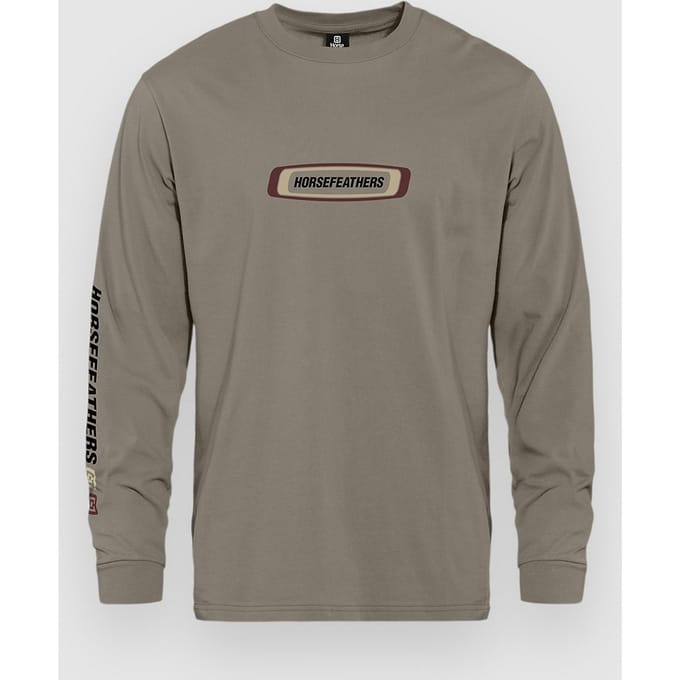 Horsefeathers Raceway Ls T-shirt (taupe) - M