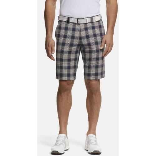 Meyer Bermuda B-St. Andrews Check Organic Cotton Marine / male