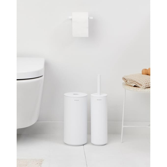 Brabantia MindSet toiletaccessoires, set van 3  Mineral Fresh White