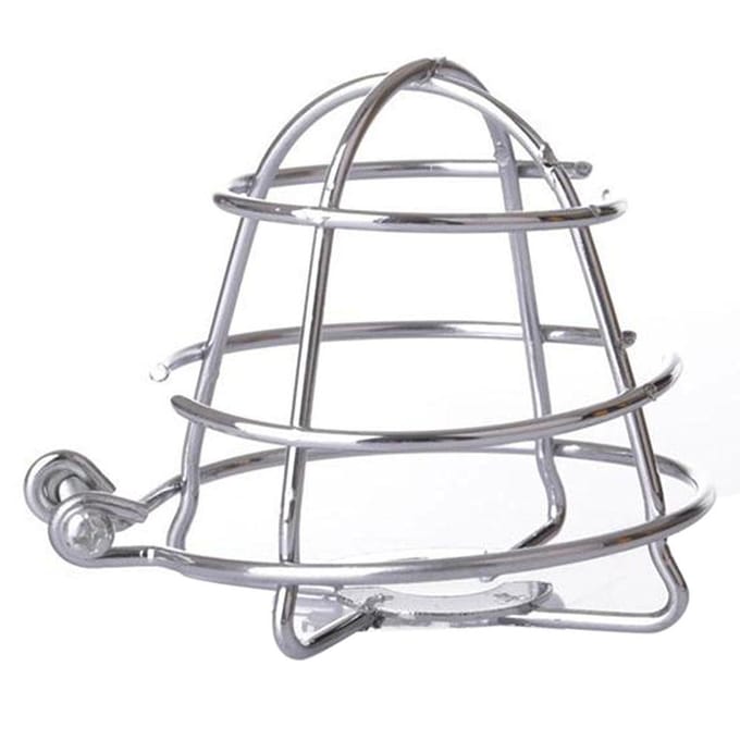 Fire Sprinkler hoofdbeschermer voor 3'' diepe kooi zilver