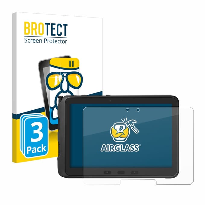 Screenprotector 3 Stuks voor Samsung Galaxy Tab Active Pro Beschermglas transparant