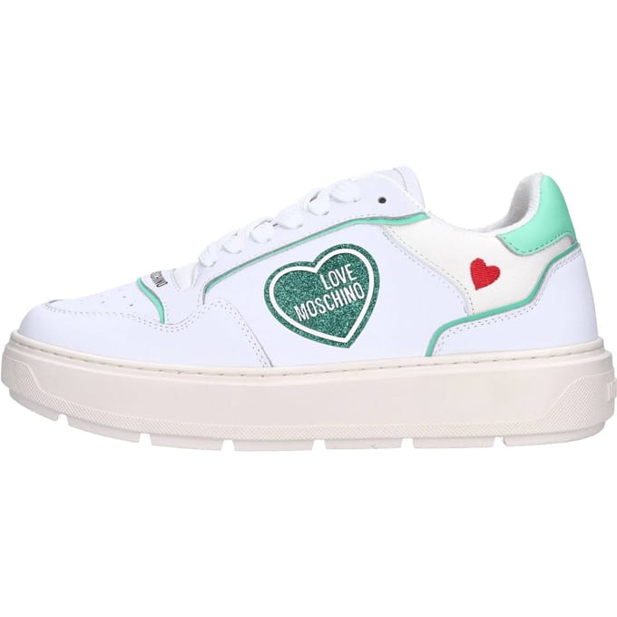 Love Moschino Witte sneakers