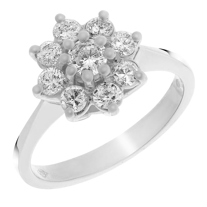 Orphelia RD-33168/51 - Ring - Witgoud 18 Karaat - Diamant 0.80 ct