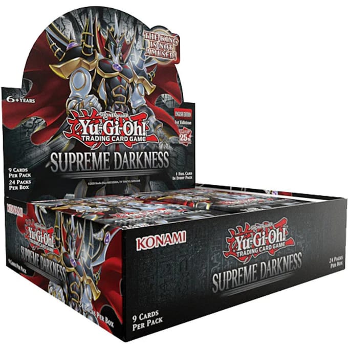 Yu-Gi-Oh! TCG - Supreme Darkness Booster Pack Display (24 Boosters) - UK