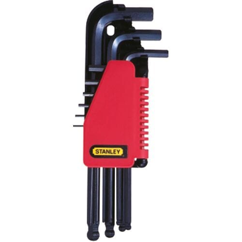 STANLEY 0-69-256 Bolzeskantsleutelset - 9 Dlg 1,5 - 10mm
