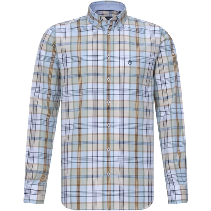 Campbell Casual overhemd met lange mouwen