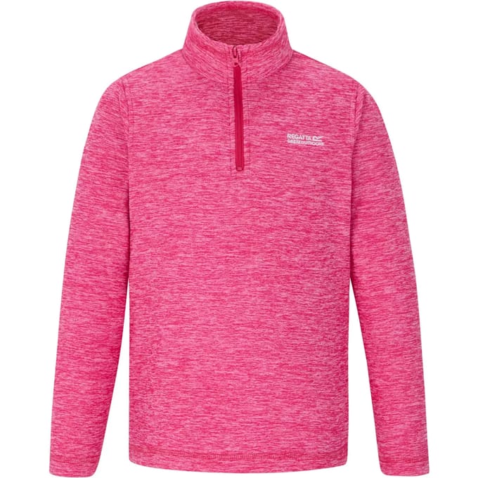 Kinderfleece met halve rits Regatta Hot Shot Marl