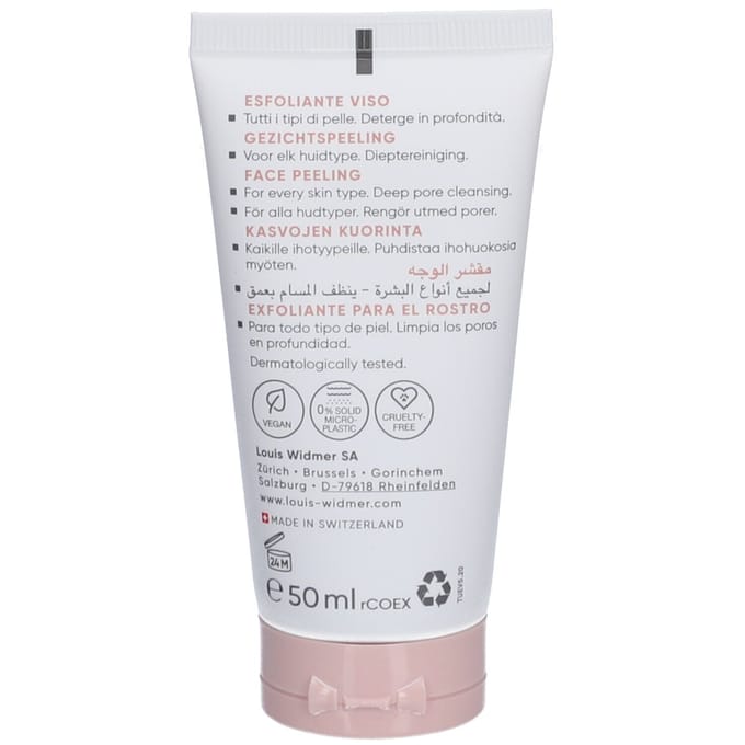 Louis Widmer Purederm Gezichtspeeling Licht Geparfumeerd 50 Crème