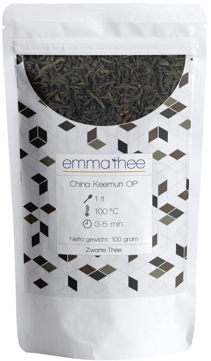 China Keemun OP 100 Gram - Losse Thee - Puur & Natuurlijk - Vol & Aromatisch