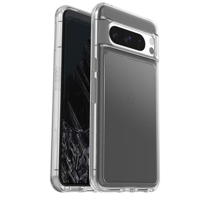 OtterBox Symmetry Clear Case geschikt voor Google Pixel 8 Pro Clear