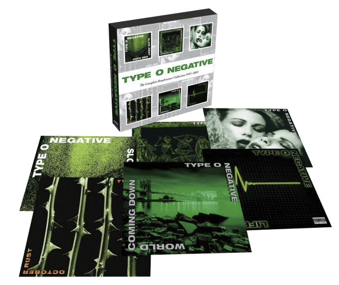 Type O Negative CD - The complete Roadrunner collection 1991-2003 - voor Geen - standaard