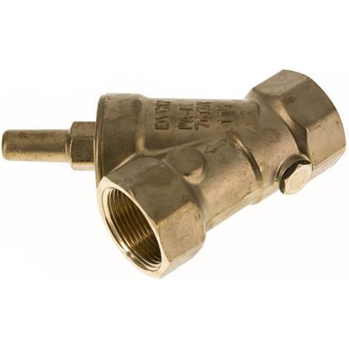 Rp 1-1/4'' Messing Y Terugslagklep 16 bar (232 psi) NBR