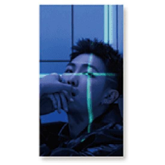 BTS 3D Foto LENTICULAIRE BLADWIJZERPROOF VER.2