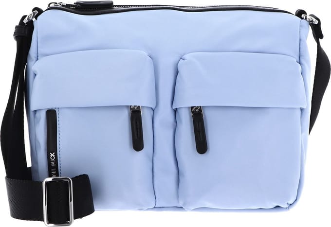 MANDARINA DUCK Schoudertas Hunter Crossover Skyway & Black Lichtblauw
