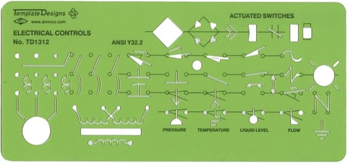 Electronic Controls Professionele Sjabloon # TD1312