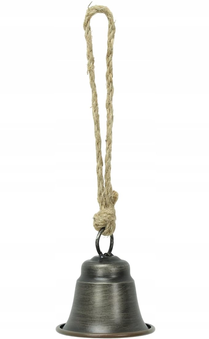 Metalen Kerstbel Decoratie - Sfeervolle Kerstboom Hanger
