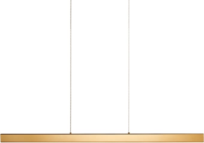ARENAS - Hanglamp LED - Goud - Aluminium/Rubberhout