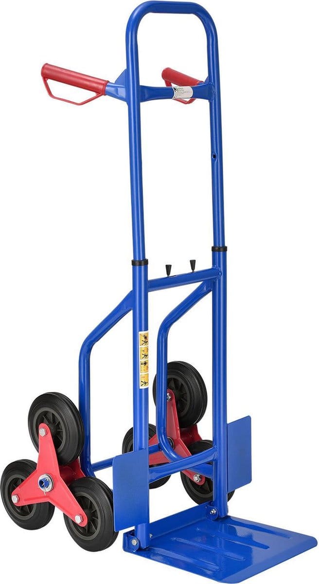 Trappen steekwagen trappensteekwagen - Blauw - Max. 100kg