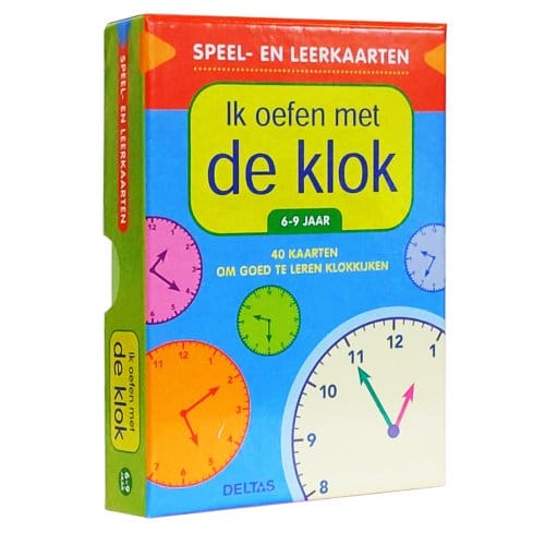 Deltas I Practice with the Clock - Play and Learn Cards (NL)