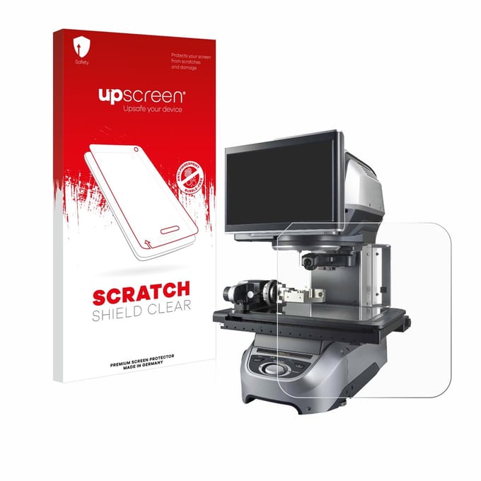 upscreen - Screenprotector voor Keyence IM-8020 Glazen blad - Folie Beschermfolie transparant