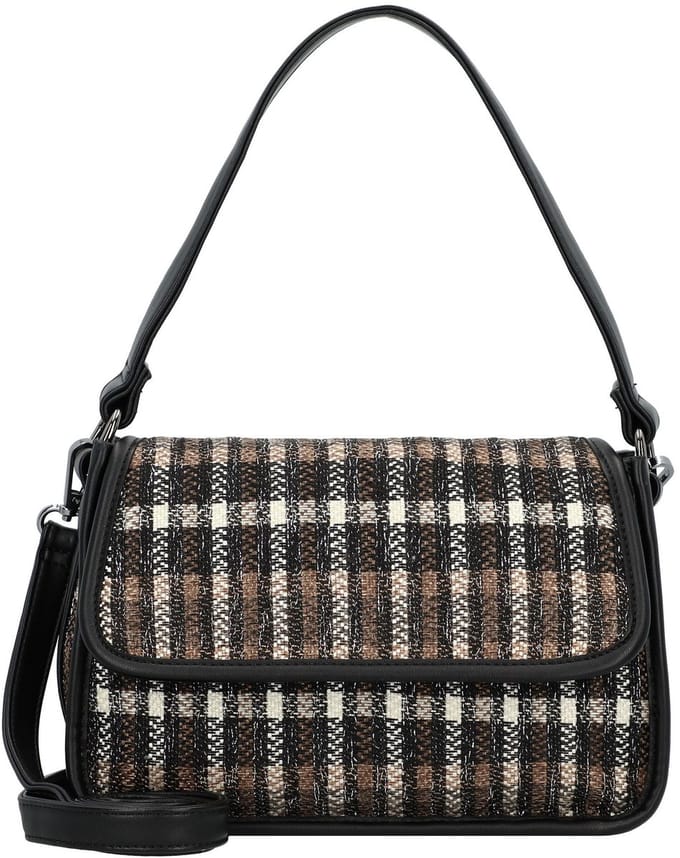 Gabor Schoudertas Lexie Flap Bag Mixed Black Zwart