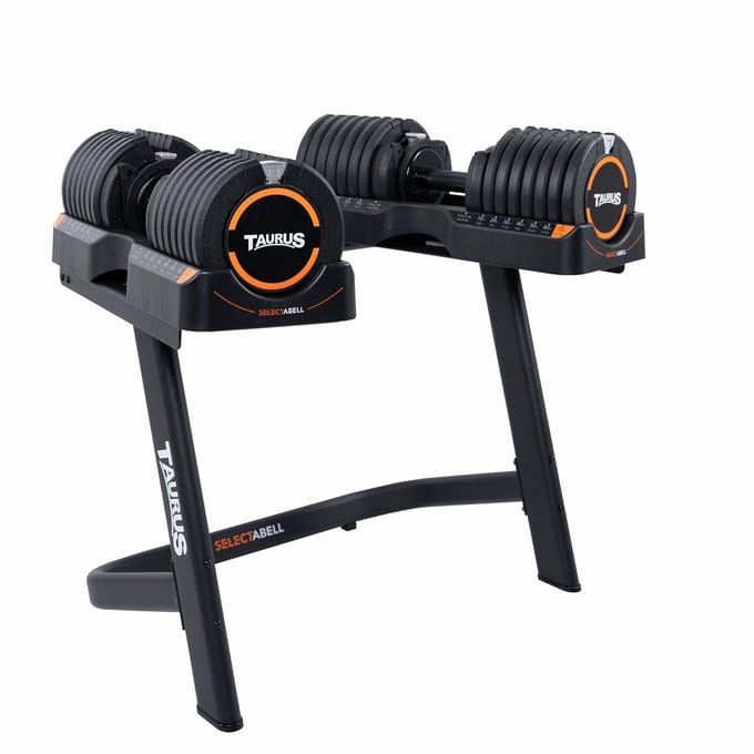 Taurus Halterstandaard voor Selectabel Pro | Ergonomisch Ontwerp | Geschikt voor Selectabel Pro Halters | 58 cm Oppakhoogte