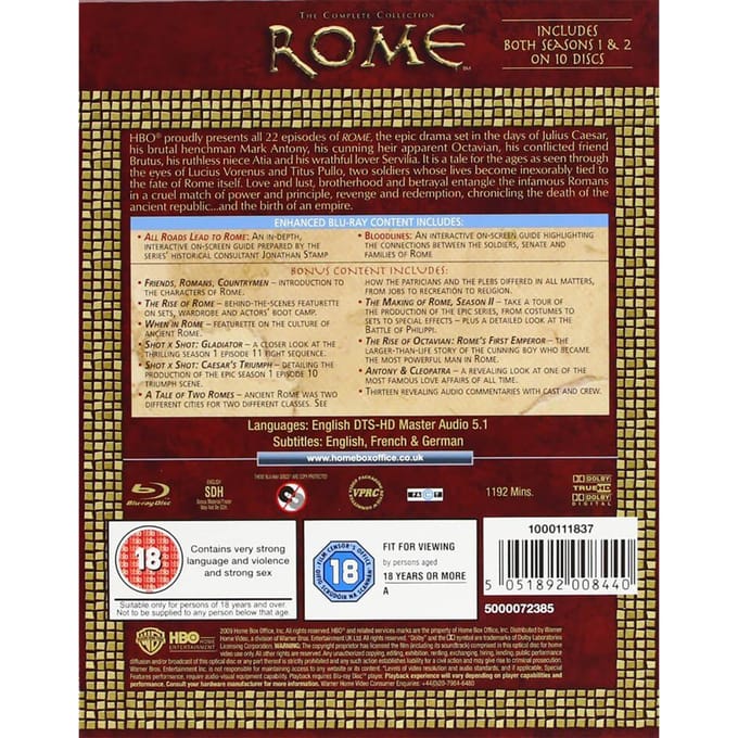 Rome Complete Box Set