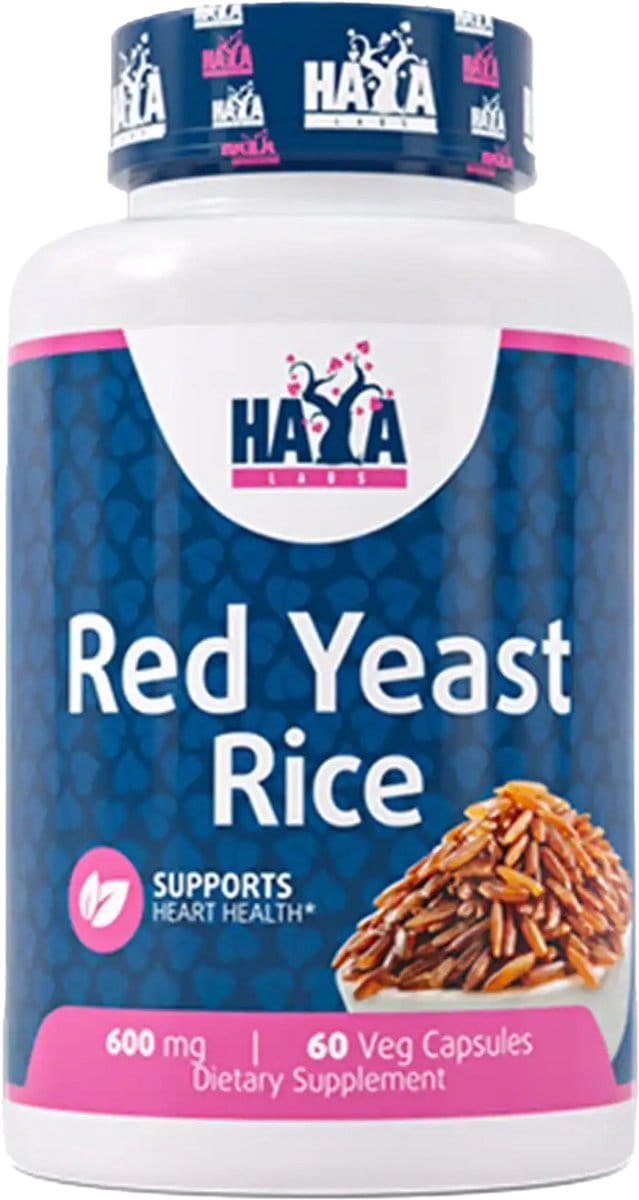 Red Yeast Rice 600mg - 60 v-caps