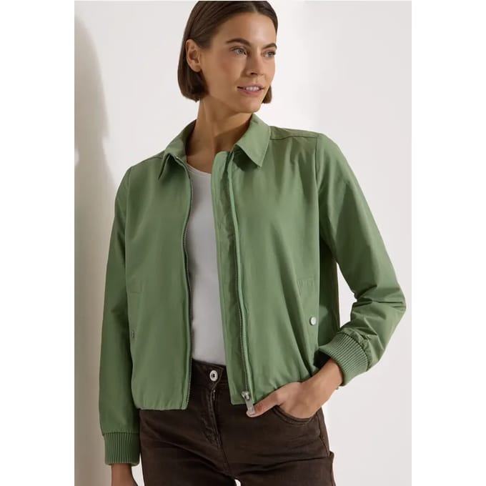 Blouson met overhemdkraag