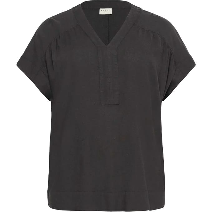 Damesblouse met lange mouwen KAFFE Curve Mille Wing