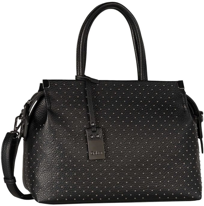 Gabor schoudertas Gela Premium Zip Shopper Black zwart