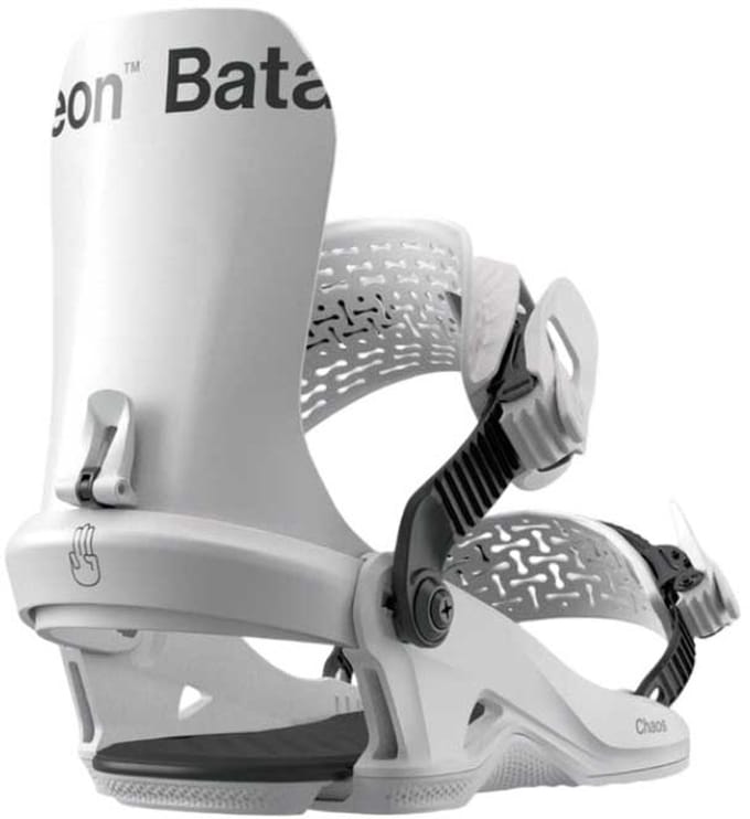 Bataleon Chaos Heelwarp Snowboardbindingen Zilver M-L
