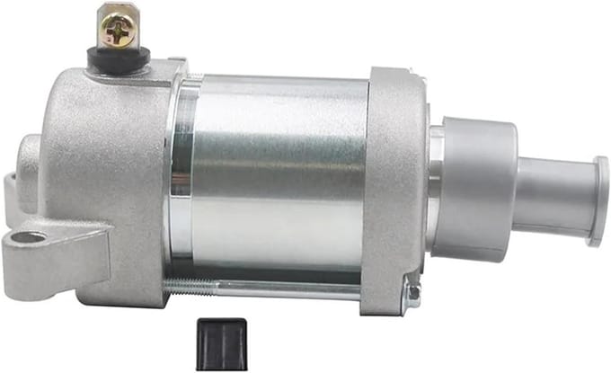 Startmotor Relais - Elektrische Start - Motorfiets Starten - Waterdicht Afgedicht - 12V - Zwart