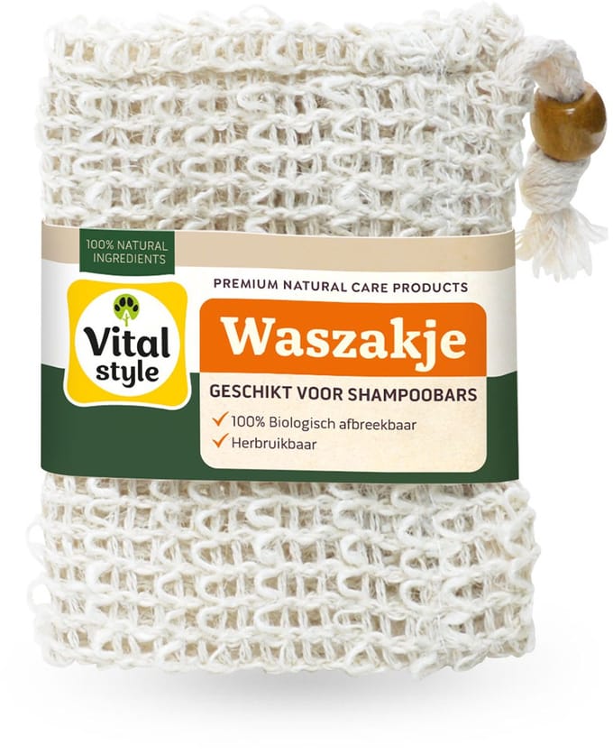 VITALstyle Shampoobar Waszakje - Zeepzakje - Herbruikbaar