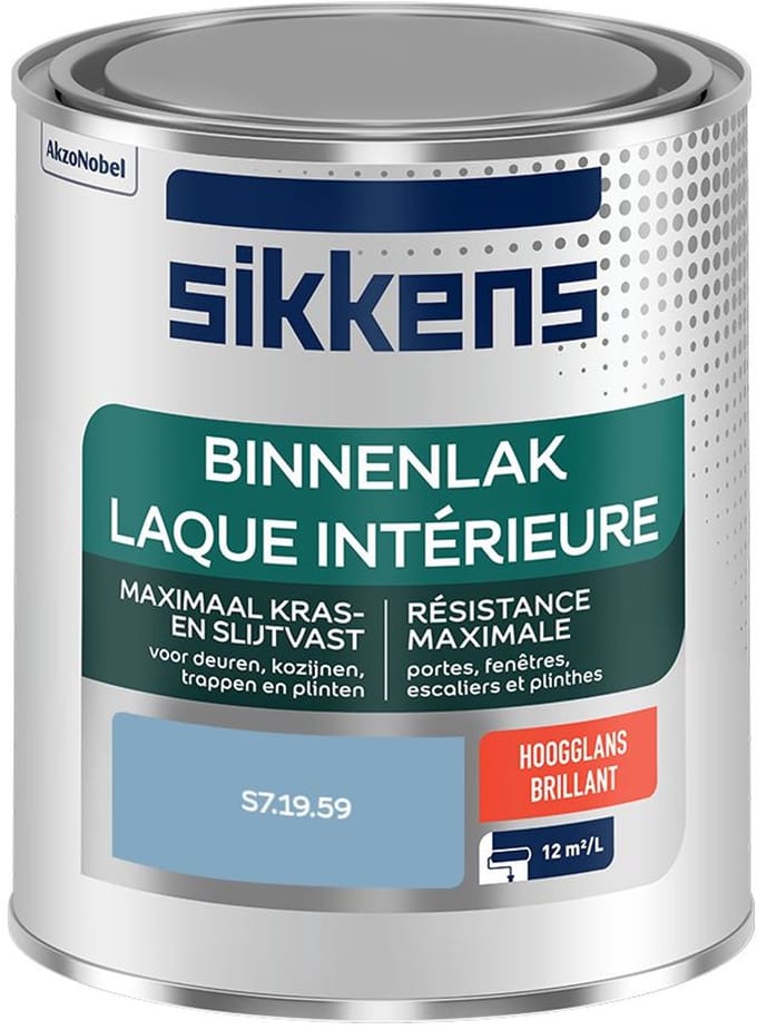 Sikkens - Binnenlak Hoogglans - S7.19.59 - Mengverf - 750 Ml