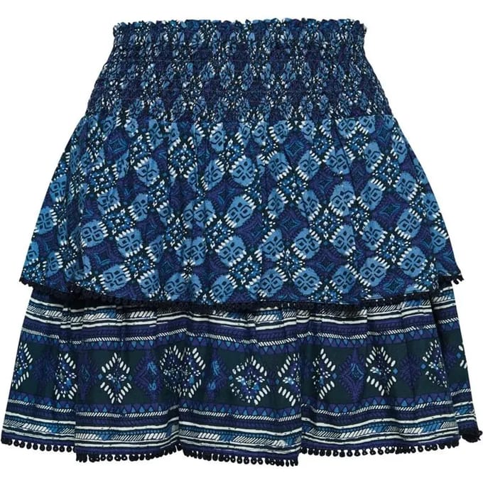 Minirok met ruches voor dames Superdry Vintage