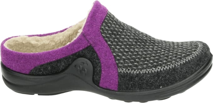 Josef Seibel NICE 82 - Dames pantoffels - Kleur: Grijs - Maat: 38