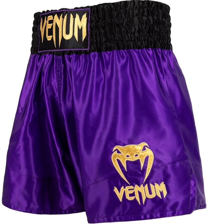 Venum Classic Kickboks Muay Thai Broek Donkerpaars - S