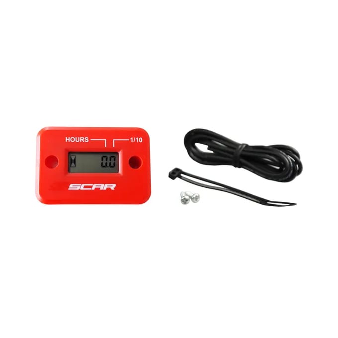 Wired Motoruurmeter met Velcro Scar
