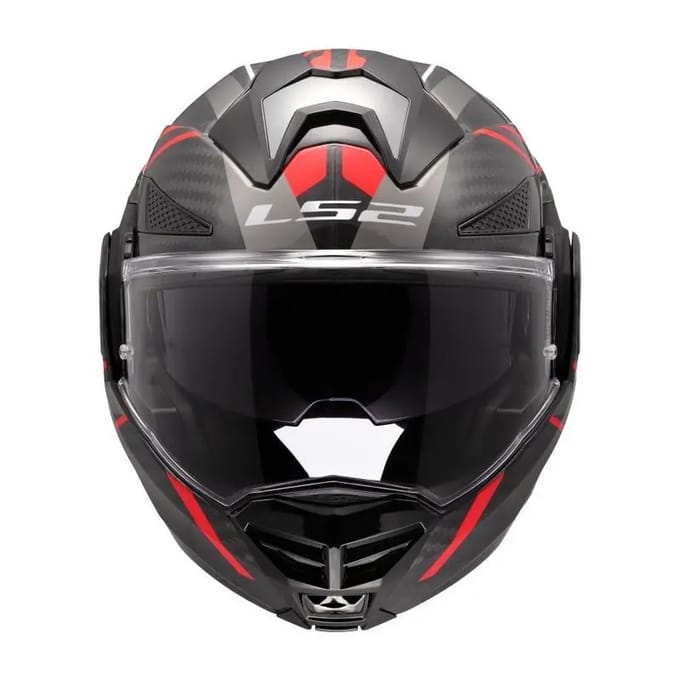 LS2 FF901 Advant X C Future II Rood 06 Systeemhelm - Maat XXL - Helm
